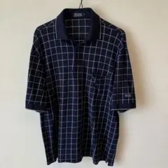 【美品】レナウン BAY HILL CLASSIC ポロシャツ ゴルフシャツ