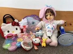 おもちゃセット　キティちゃん　プリキュア　ビーズなど