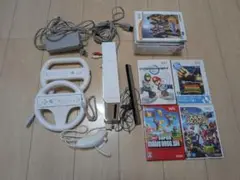 ”動作確認済み" Wii本体 リモコン ゲームソフト付き