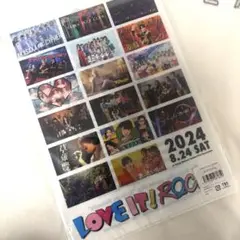 【新品未開封】ラヴィット！ロック 2024 クリアファイル