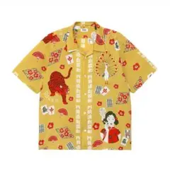 EANBE イアンベ 麻雀 MUSTERD アロハシャツ