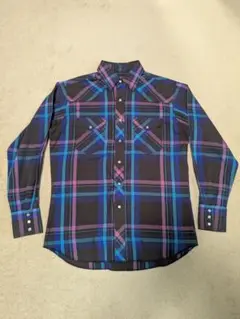 Wrangler ラングラー ウエスタンシャツ ダークブラウン 15 1/2