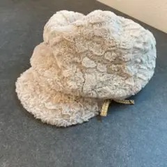 レディース帽子(57.5cm)ベージュ