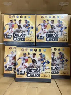 ドリームオーダー セリーグ vol.4 未開封 5box 5箱 シュリンク付き
