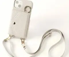 iPhone13 用ケース　ショルダーストラップ