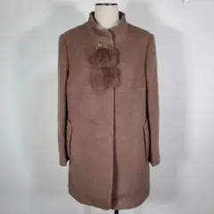 【新品・未使用】Daifeier レディース アウター 茶 肩パッド入り XXL