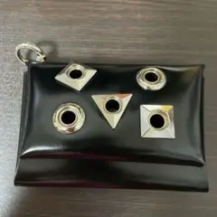 TOGA METAL MOTIF CARD CASE 黒