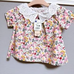 ❤️sophitica ソフィティカ　ブロード花柄ブラウス　80サイズ　子供服