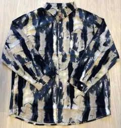 【fecaco】ヴィンテージバロックシャツ 【G4046】 2XL 長袖