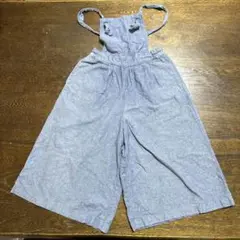 女の子　130cm オーバーオール　GU