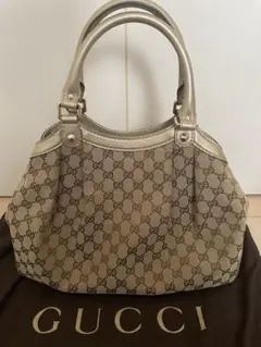 GUCCI グッチ トートバッグ ハンドバッグ GG柄 正規品