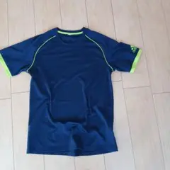 スポーツ用アンダーシャツ ネイビー/ライム