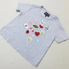 エンポリオアルマーニ　グレー　半袖　Tシャツ　4A 106cm　■　C854