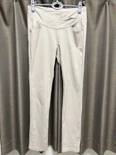 マタニティ スリムフィットパンツ M-L