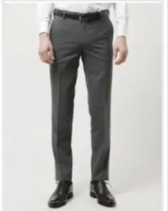SUIT SQUARE 通年 テーパードパンツ／ウォッシャブル／ストレッチ　M