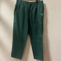 ワークマン　ダークグリーン ワークパンツ ゴムウエスト　LL