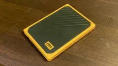 CM 外付けSSD オレンジ グレー
