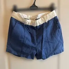 ブルーショートパンツ