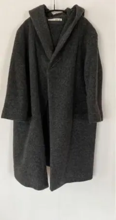 evam eva pile sheep wool hooded coat