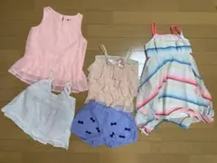 ３歳　４歳　まとめ売り　女の子　夏服　ワンピ　ピンク