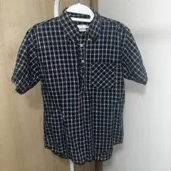 チェックシャツ 古着