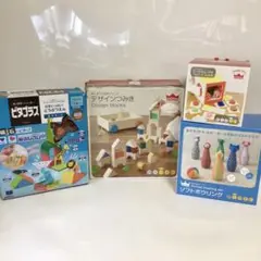知育玩具セット ピタゴラス デザインブロック