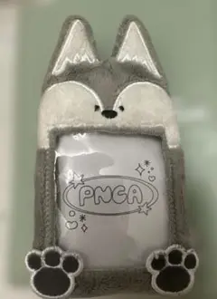 PNCAオオカミトレカケース ぬいぐるみトレカケース狼トレカケース&team