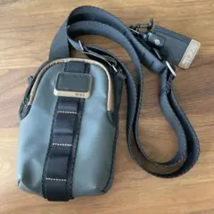 美品 TUMI トゥミ Alpha Bravo ショルダー バッグ グレー