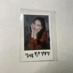 itzy icy イェジ　ポラロイド　チェキ