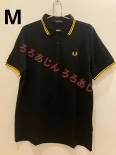 未使用 FRED PERRY ブラック ポロシャツ
