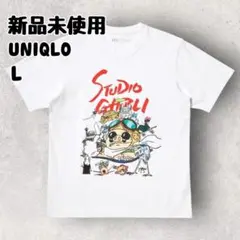 海外限定 ユニクロ Tシャツ UT 紅の豚 スタジオジブリ L ホワイト