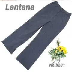 ランタナ　Lantana スラックス　リラックス　ストレッチ性　爽やか　薄手