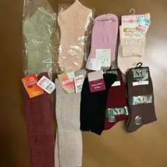 レディースソックス 靴下 くつ下 9足セット 多色展開 まとめ売り