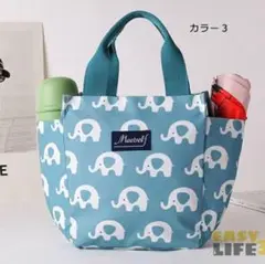 ミニバッグ ランチバッグ 大容量 クーラーバッグ 保冷バック ブルー