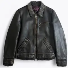 [最終値下げ]MIHARAYASUHIRO レザーシングルライダース鹿　Mサイズ m75588570333_1.jpg?1723481651