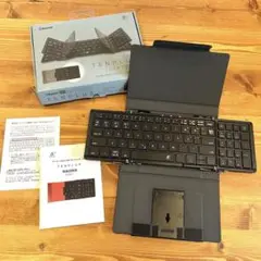 TENPLUS Bluetoothキーボード折りたたみ式