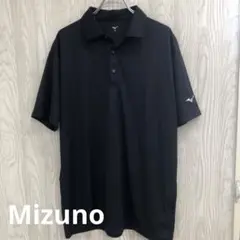 z-379 Mizuno ブラック ポロシャツ Lサイズ