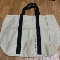 OUTERSUNSET エコバッグ ベージュ