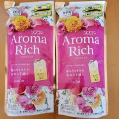 ソフランアロマリッチ ハッピーフルーティアロマの香り 詰替 2個セット