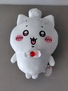 新品タグ付き　ちいかわ　誕生日BIGぬいぐるみ　ハチワレホイップ