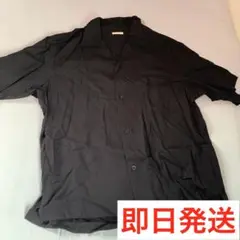 【即日発送可】GU ブラック 半袖シャツ Mサイズ