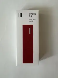 リルハイブリッド3.0 lil hybrid 純正ケース クリムゾンレッド