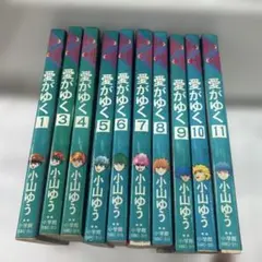 愛がゆく 1 巻　　3巻 〜11巻セット 小山ゆう 全巻