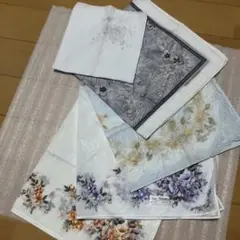ハンカチ 5枚セット 多様なデザイン
