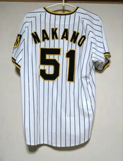 阪神タイガース　中野拓夢　旧ハイクオリティユニフォーム（ホーム）Mサイズ