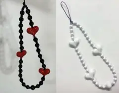 スマホストラップ キーホルダー StringTing 風 2点セット