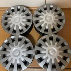 W*3様 ★ワゴンRスマイル　新車外し純正ホイール&キャップ2本①　検スズキ★ W*3様 ☆ワゴンRスマイル 新車外し純正ホイール&キャップ2本①
