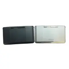 【メ0808-20】ニンテンドーDS 本体 初代 ブラック　シルバ　ジャンク品