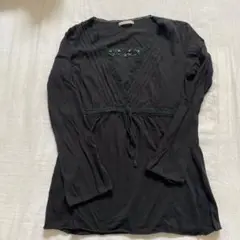 F felissimo フェリシモ　M 薄手　カットソー
