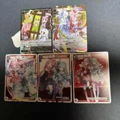 ウィクロス VOICE ACROSS スペシャルパック 琴葉茜＆琴葉葵 5種